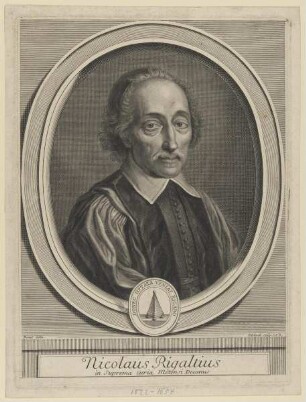 Bildnis des Nicolaus Rigaltius
