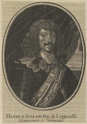 Bildnis des Henry d'Orléans, Duc de Longueville