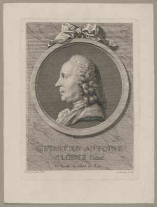 Bildnis des Sebastien Antoine Slodtz