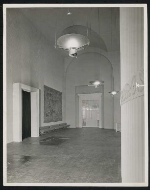 Opernhaus, Hannover Wettbewerb: Foyer 1. Rang