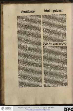 Istud est quartum capitulum huius primi tractatus, in quo philosophus determinat de conversionibus propositionum modalium et dividitur in duas partes...