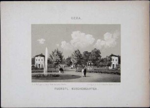 Gera. Fuerstl. Küchengarten