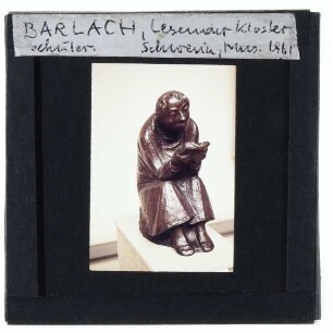 Barlach, Lesender Klosterschüler