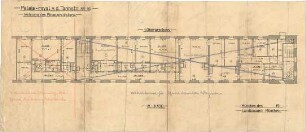 Landbauamt München; München; Prinz-Carl-Palais, Umbauten - Grundriss 1. OG