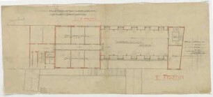 Thiersch, Friedrich von; München; Palais Bernheimer - Grundriss DG