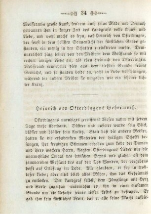 Heinrich von Ofterdingens Geheimniß