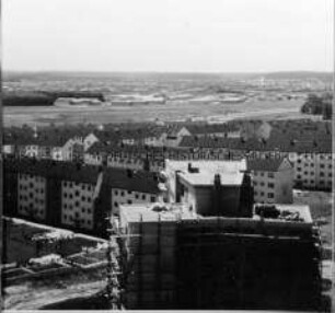Wolfsburg, Baugelände Tiergartenbreite und Teichbreite, Panorama (3)