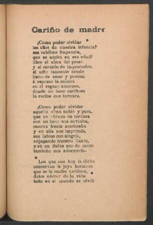Cariño de madre