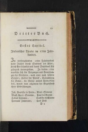 Drittes Buch.