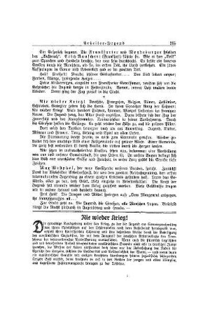 Nie wieder Krieg!