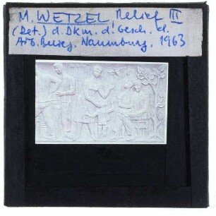 Naumburg (Saale), Wetzel, Denkmal der Geschichte der Arbeiterbewegung : Relief III, Aufbau, Detail