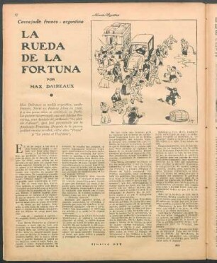 La rueda de la fortuna : Carcajada franco-argentina