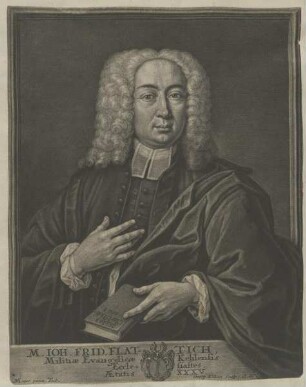 Bildnis des Johann Friedrich Flattich