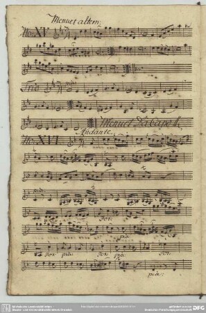 16. Anonymus, Andante, F-Dur