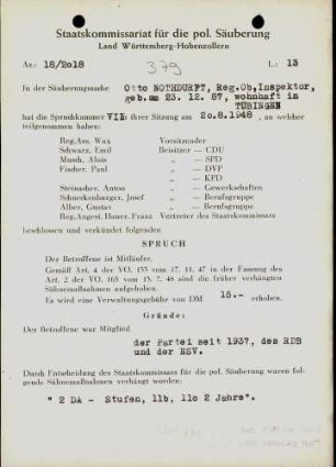 Nothdurft, Otto
