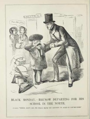 Black Monday. - Brunow departing for his school in the north