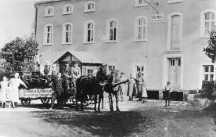 Neschwitz-Zescha. Neumühle, um 1933, Repro, Ausschnitt (Bildersammlung Domann, Holscha)