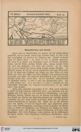 Begeisterung und Kritik