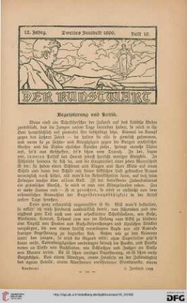Begeisterung und Kritik