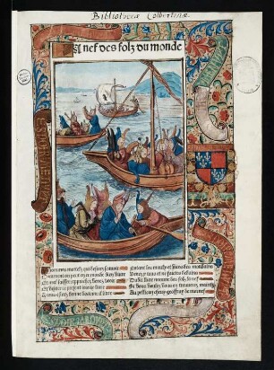 La nef des folz du monde, Bl. 1r