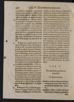 Cap. V. De absolutione Sacramentali