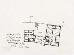 Heilig-Geist-Kirche, Bad Oeynhausen Gemeindehaus: Grundriss Untergeschoss Kellergeschoss 1:200