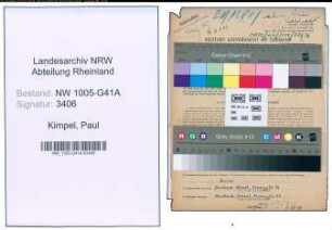 Entnazifizierung Paul Kimpel , geb. 20.05.1921 (Bahnpolizist)