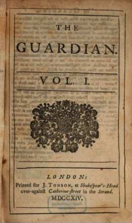 The Englishman. 1. 1714