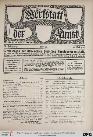 Heft 31 (2. Mai 1910)