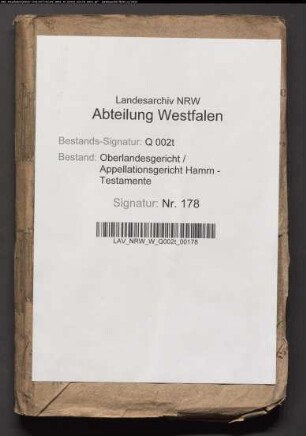 Syberg, Anna Maria Christina von geb. von Romberg, Witwe Freifrau von Syberg, Hattingen