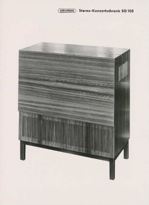 Grundig Stereo-Konzertschrank "SO 105" von Heinz R. Hübner