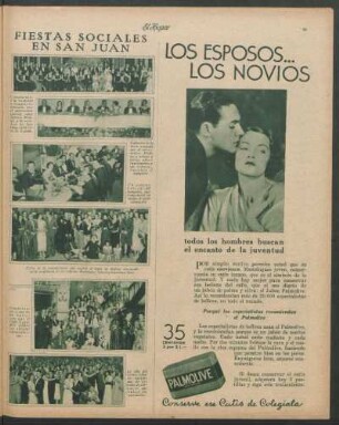 Fiestas sociales en San Juan