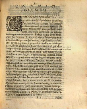 Disquisitio De Iure Civitatis : = von Burgerrecht