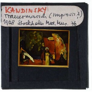 Kandinsky, Improvisation 2 (Trauermarsch)