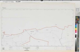 Ostbevern, Westbevern, Milte (Ostbevern, Telgte, Warendorf), Flurbereinigung Bevertal, Zuteilungskarte 2067, Ostbevern Flur 47-49