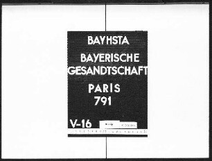 Die Anteilnahme von Prinzregent Luitpold von Bayern am Ableben der Mutter des französischen Präsidenten Loubet