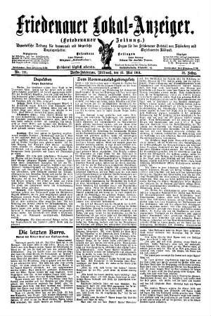 Nr. 111, 13.05.1914