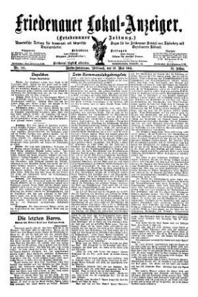 Nr. 111, 13.05.1914