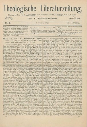49-52 [Rezension] Riehm, Ed., Alttestamentliche Theologie