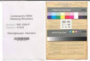 Entnazifizierung Hermann Homrighausen , geb. 07.03.1862 (Lademeister)