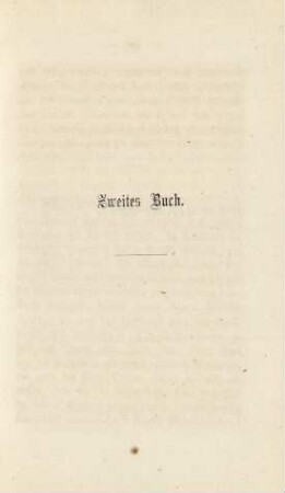 Zweites Buch. [Die Romantiker]