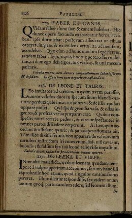 225. Faber Et Canis. - 289. De Monedula.