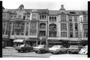 Kleinbildnegative: Mietshäuser, Rheinstraße, 1981