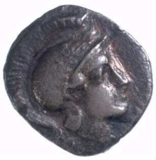 Münze, 2 Oboli, ca. 432 - 380 v. Chr.
