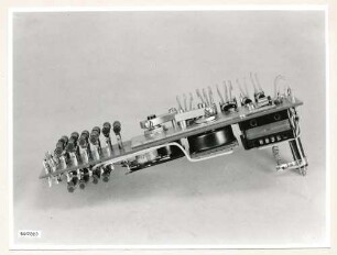 Fernmesseinrichtung Baugruppe II, Leiterseite, Foto 1959