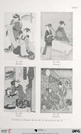 Tafel I-IV