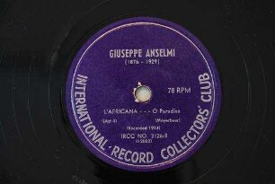 L'africana : O Paradiso; (act 4) / (Meyerbeer)