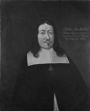 Bildnis des Cyriacus Lentulus, 1662-1678 Professor der Philosophie in Marburg (1620-1678)