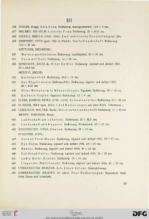 III. (Nr. 426-450)
