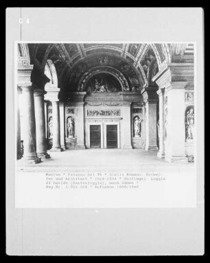 Palazzo del Tè — Loggia di Davide